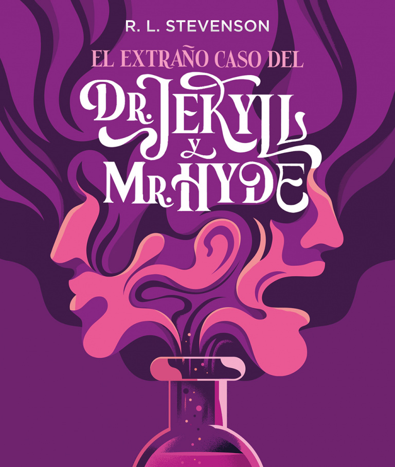 Dr Jekyll y Mr Hyde
Book cover illustration for Planeta