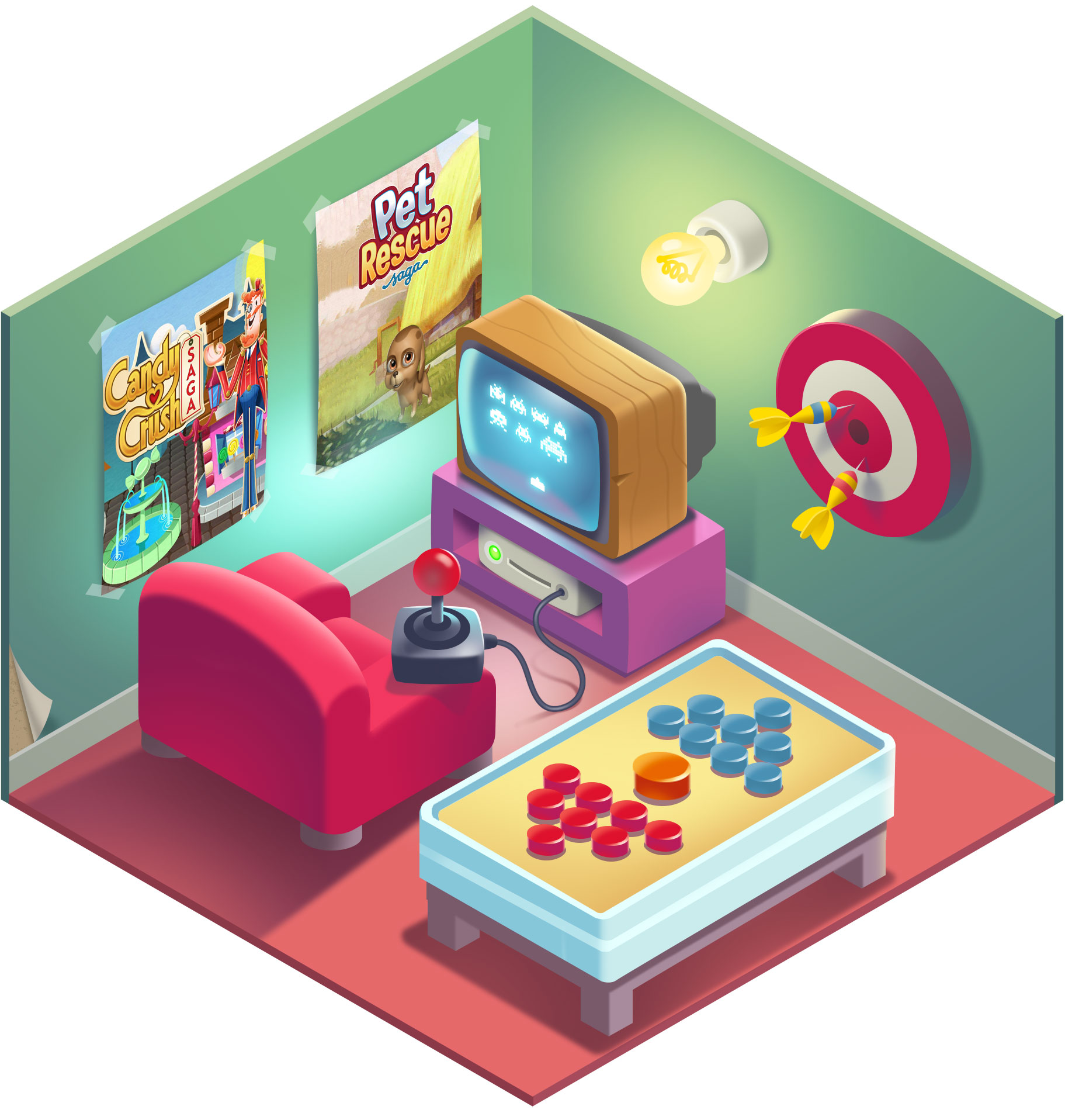 King Digital Entertainment - game room